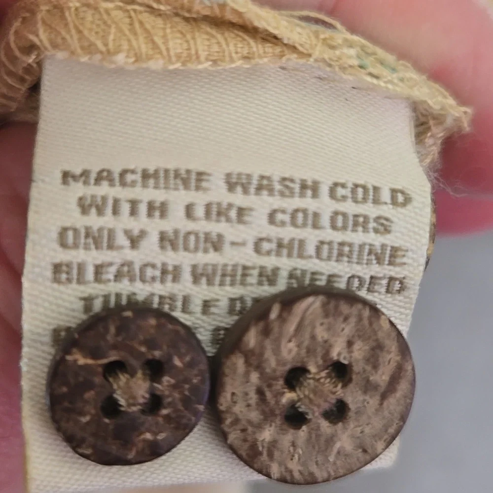 Joe Marlin Tropical Leaf Print Button-Up Shirt - Picture 7 of 9